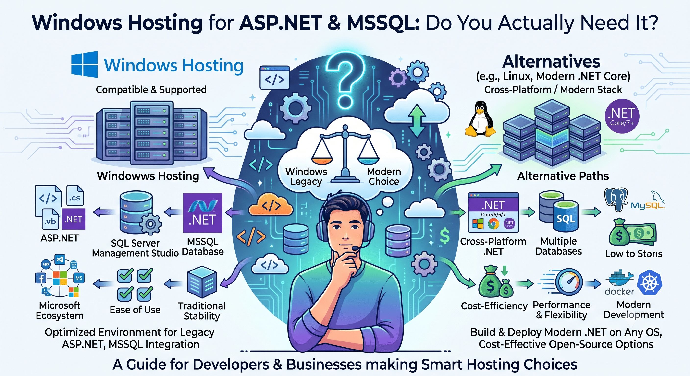 Windows Hosting for ASP.NET & MSSQL: Do You Actually Need It?